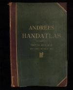 Andrees Allgemeiner Handatlas in 99 Haupt- und 82 Nebenkarten nebst vollständigem alphabetischem Namenverzeichnis. 3., völlig neubearbeitete und vermehrte Auflage. 2. revidierter u. vermehrter Abdruck