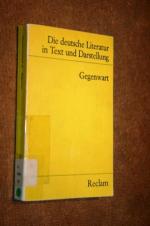 Kaiser, Gerhard R.: Gegenwart. Die deuts