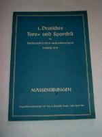 1. Deutsches Turn- und Sportfest Leipzig 1954