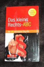 Das kleine Rechts-ABC : Die 125 wichtigsten Begriffe. Kleinformat