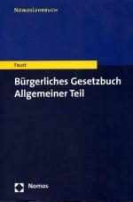 Bürgerliches Gesetzbuch.  Allgemeiner Teil