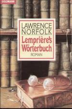 Lawrence Norfolk: Lempriere Lawrence Norfolk: Lempriere