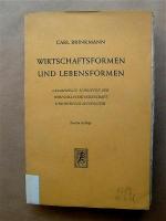 Carl Brinkmann: Wirtschaftsformen und Le
