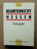 Beamtenrecht Hessen. Textausgabe.