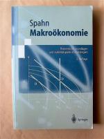 Makroökonomie. Theoretische Grundlagen und stabilitätspolitische Strategien.