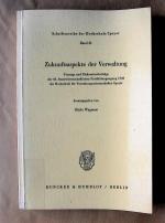 Zukunftsaspekte der Verwaltung. Schriftenreihe der Hochschule Speyer. Band 81.