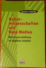 Norbert Gabriel: Kulturwissenschaften un