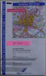 Luftfahrtkarte - Aeronautical Chart - ICAO - 1:500 000 - Hamburg (Nr. 53/6)