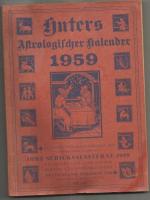 Huters Astrologischer Kalender 1959