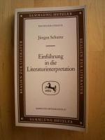 Einführung in die Literaturinterpretation. Realien zur Literatur. Sammlung Metzler, Band 217.