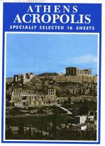 Athens Acropolis. Specially selected 16 sheets