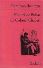 Le Colonel Chabert - (Fremdprachentexte)