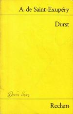 Saint-Exupery, Antoine de: Durst Saint-Exupery, Antoine de: Durst