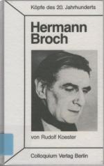 Hermann Broch - Köpfe des 20. Jahrhunderts -