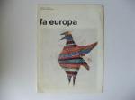 fa europa, Jahrgang 2, Nummer 1 (Studenten-Zeitschrift der Famous Artists School)