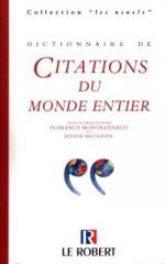 Dictionnaire des citations du monde entier