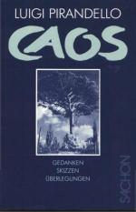 CAOS. Gedanken,Skizzen, Überlegungen. Herausgegeben von Elke Wendt-Kummer. Mit einigen s/w-Abbildungen und 20 Seiten zu Leben und Werk des Autors. Erstausgabe.