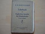 Lehrbuch der Englischen Sprache für Mittelschulen. III. Teil: Grammatik. Halbleinen