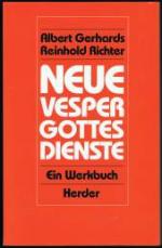 Neue Vespergottesdienste: Ein Werkbuch. -