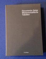 Documenta Geigy wissenschaftliche Tabellen