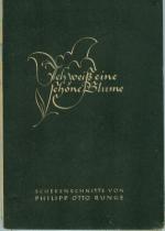 Ich weiß eine schöne Blume - Scherenschnitte von Philipp Otto Runge mit Gedichten der Zeit - (091)