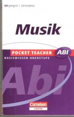 Pocket Teacher Abi. Sekundarstufe II - Neubearbeitung / Musik