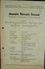 Rumänische Vereinigung für Musik , Bukar Rumänische Vereinigung für Musik , Bukar