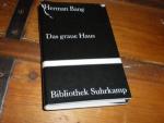 Herman Bang: Das graue Haus