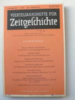 Vierteljahreshefte für Zeitgeschichte. 35. Jahrgang 1987, 2. Heft.