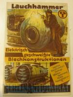 Blechkonstruktionen. Werbung.