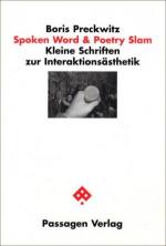 Boris Preckwitz: Spoken Word & Poetry Sl