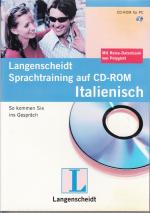 Sprachtraining auf CD-ROM Italienisch