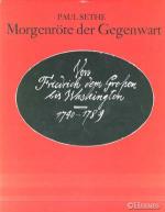 Weltgeschichte - Sethe, Paul: Morgenröte Weltgeschichte - Sethe, Paul: Morgenröte