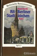 Berliner Architektur - Boeckh, Jürgen: A Berliner Architektur - Boeckh, Jürgen: A