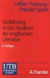 Literaturwissenschaft - Löffler, Arno: E Literaturwissenschaft - Löffler, Arno: E