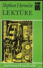 Literaturwissenschaft - Hermlin, Stephan Literaturwissenschaft - Hermlin, Stephan