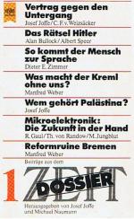 Hrsg. Joffe, Josef.: ZEIT - Dossier I. Hrsg. Joffe, Josef.: ZEIT - Dossier I.