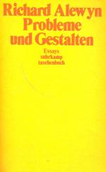 Richard Alewyn: Probleme und Gestalten
