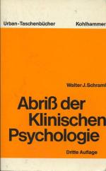 Abriß der Klinischen Psychologie.