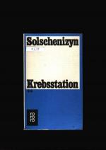 Alexander Solschenizyn: Krebsstation - B Alexander Solschenizyn: Krebsstation - B