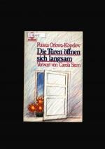 Die Türen öffnen sich langsam
