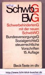 Beck -Texte im dtv: Schwerbehindertenges