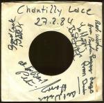 CHANTILLY LACE: Autogramme