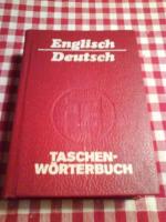 Taschenwörterbuch Englisch - Deutsch