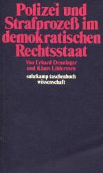Denninger, Erhard / Lüderssen, Klaus: Po Denninger, Erhard / Lüderssen, Klaus: Po