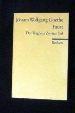 Goethe, Johann W von: Faust - Der Tragöd Goethe, Johann W von: Faust - Der Tragöd