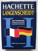 Hachette/Langenscheidt: Wörterbuch - Französisch / Hachette/Langenscheidt: Dictionnaire - Allemand