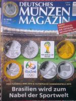 Deutsches Münzen Magazin 3/2013. Brasilien
