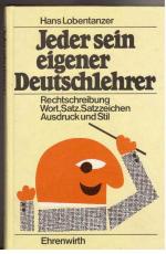 Hans Lobentanzer: Jeder sein eigener Deu