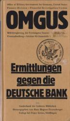 OMGUS - Ermittlungen gegen die Deutsche 